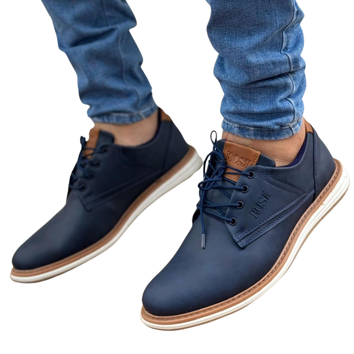 ZAPATOS BOSI HOMBRE CLÁSICO: Elegancia y Durabilidad en Onlineshoppingcenterg. ¿Buscas los ZAPATOS BOSI HOMBRE CLÁSICO ideales para complementar tu estilo? En Onlineshoppingcenterg contamos con una selección exclusiva de zapatos Bosi para hombre que combinan la elegancia clásica con la calidad y comodidad que necesitas para el día a día. Con los Zapatos Bosi podrás disfrutar de un calzado de alta durabilidad y estilo único, diseñado para ajustarse a las necesidades de cada hombre.  ¿Por Qué Elegir ZAPATOS BOSI HOMBRE CLÁSICO? Los ZAPATOS BOSI HOMBRE CLÁSICO son perfectos para aquellos que buscan un calzado versátil, elegante y que resista el paso del tiempo. Esta línea de calzado Bosi se caracteriza por su diseño atemporal y materiales de alta calidad que garantizan confort en cada uso.  Beneficios de los Zapatos Bosi Clásicos para Hombre Estilo Atemporal: Los zapatos Bosi hombre clásico están diseñados para quienes prefieren un look elegante y siempre a la moda. Materiales de Calidad: Cada par de zapatos Bosi está elaborado con cuero y otros materiales de alta resistencia, lo que asegura su durabilidad. Confort: Estos zapatos no solo son elegantes, sino que también son extremadamente cómodos para usar durante largas horas. Variedad de ZAPATOS BOSI HOMBRE CLÁSICO En Onlineshoppingcenterg podrás encontrar diferentes estilos y modelos de zapatos Bosi hombre clásico que se adaptan a diversas ocasiones y necesidades. Aquí algunos de nuestros modelos destacados: